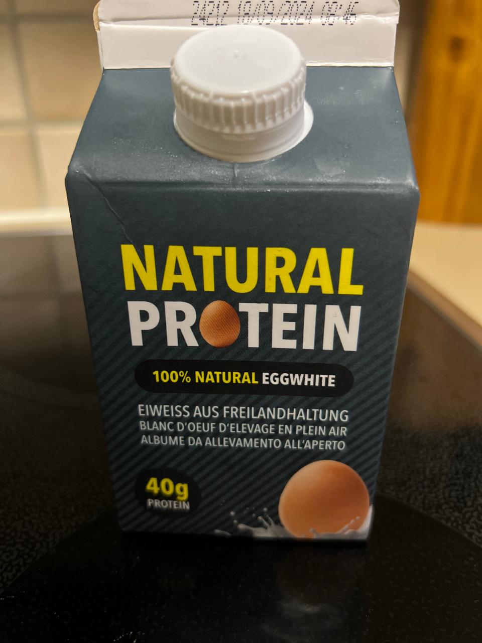 Fotografie - 100% Natural Eggwhite Natural Protein