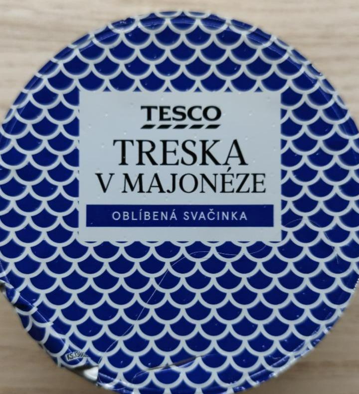 Fotografie - Treska v majonéze oblíbená svačinka Tesco