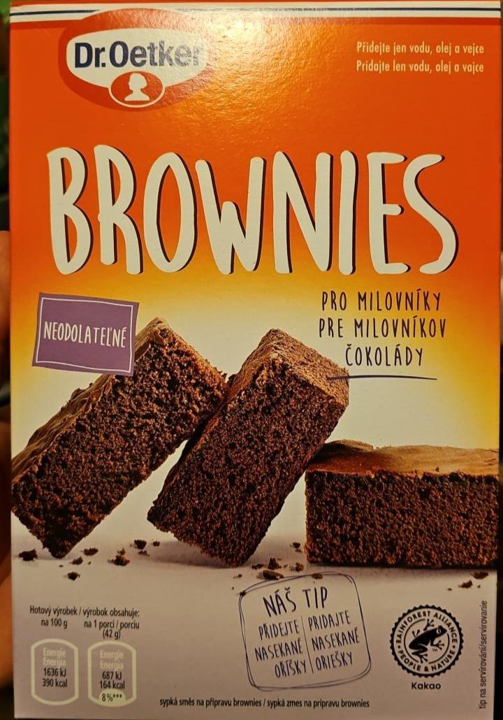 Fotografie - Brownies čokoládové Dr.Oetker