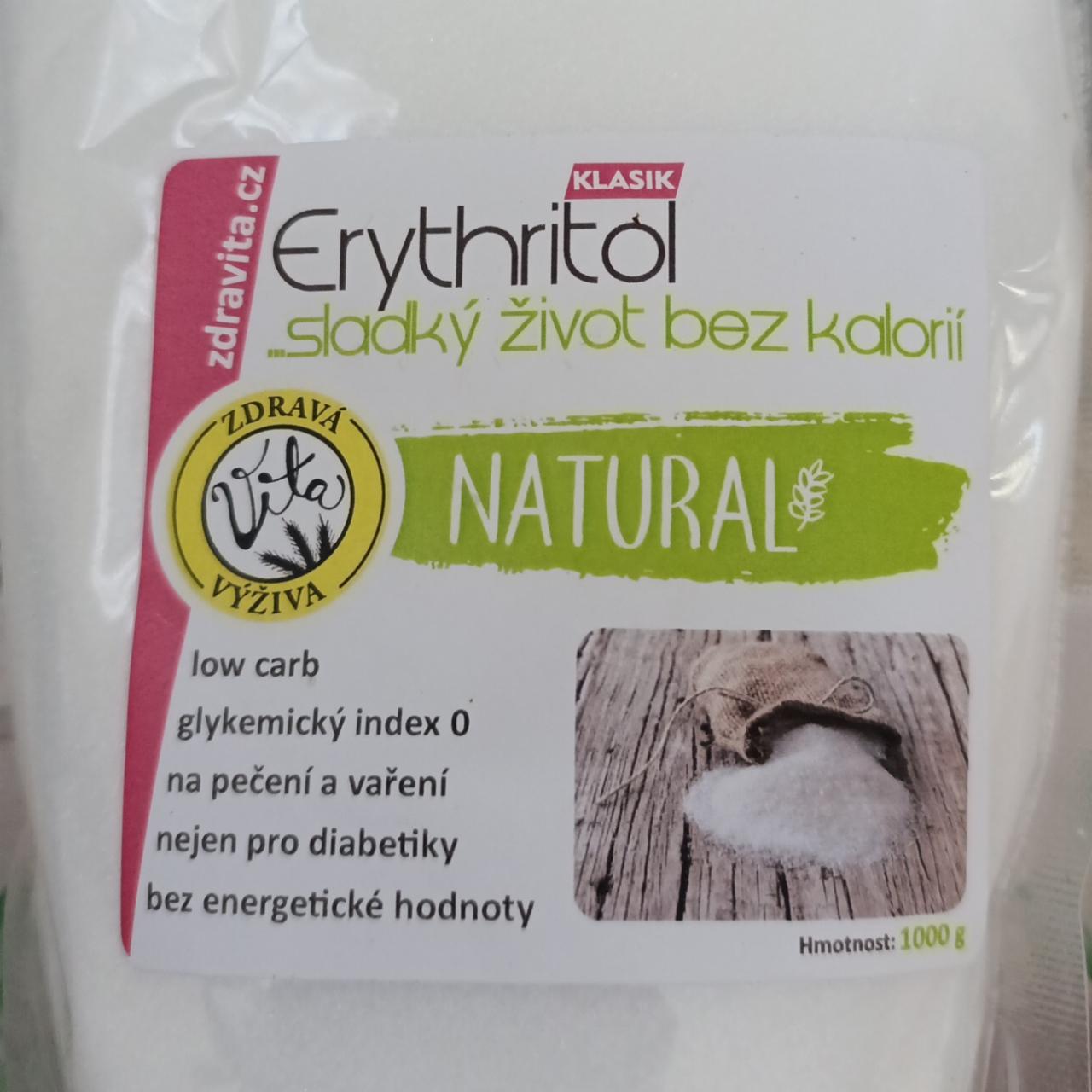 Fotografie - Erythritol Natural zdravita.cz