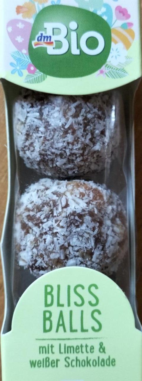 Fotografie - Bliss Balls mit Limette & weißer Schokolade dmBio