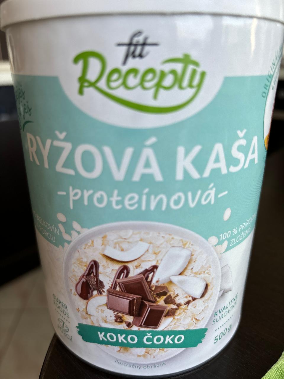 Fotografie - Ryžová kaša proteínová Koko Čoko fit Recepty