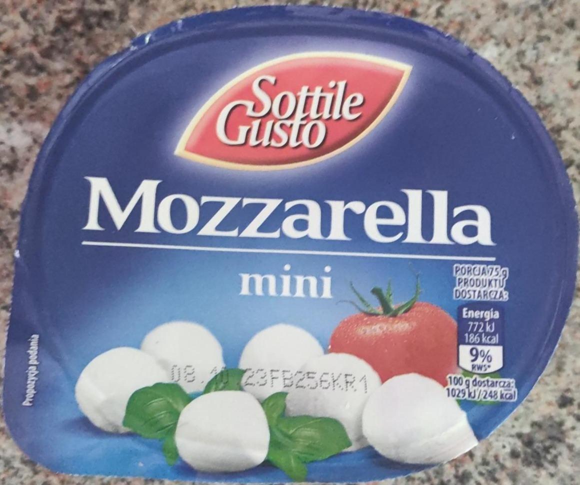 Fotografie - Mozzarella mini Sottile Gusto