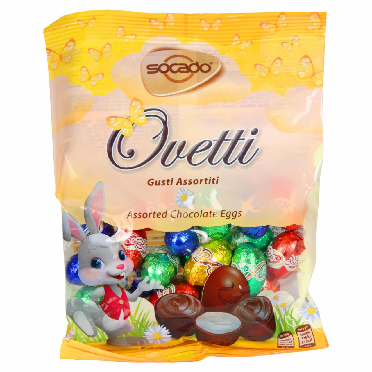 Fotografie - Ovetti Gusti Assortiti Assorted Chocolate Eggs Socado