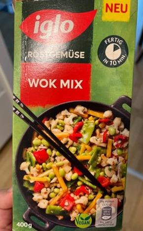 Fotografie - Röstgemüse Wok Mix iglo