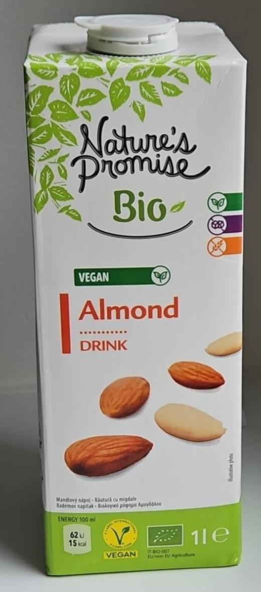 Fotografie - Bio vegan almond drink Nature's Promise