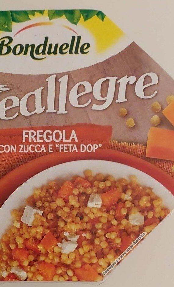 Fotografie - Cereallegre fregola con zucca e “feta DOP” Bonduelle