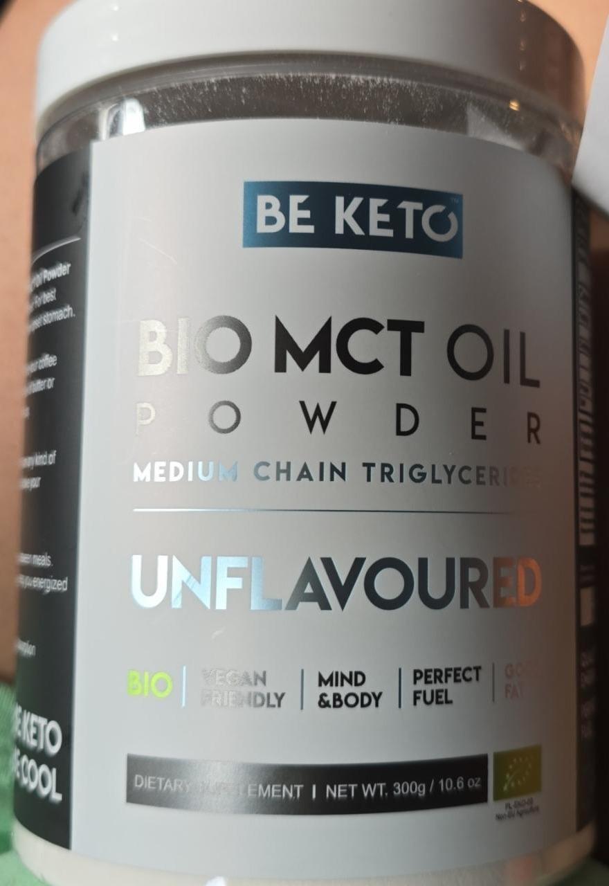 Fotografie - Bio MCT Oil Powder Unflavoured Be Keto