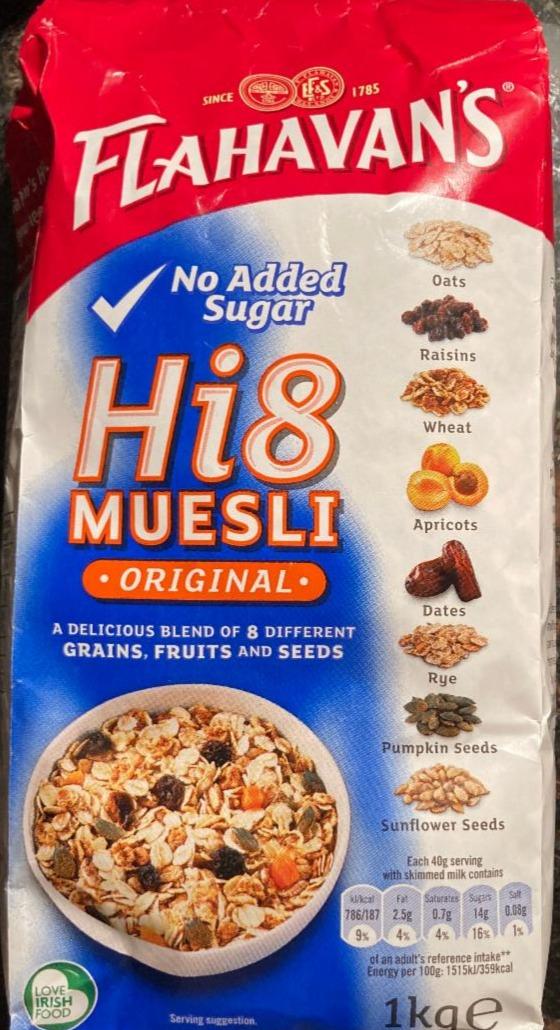 Fotografie - Hi8 Muesli Flahavans