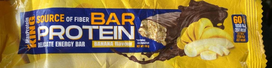 Fotografie - Protein Bar Banana flavour MaxProtein King