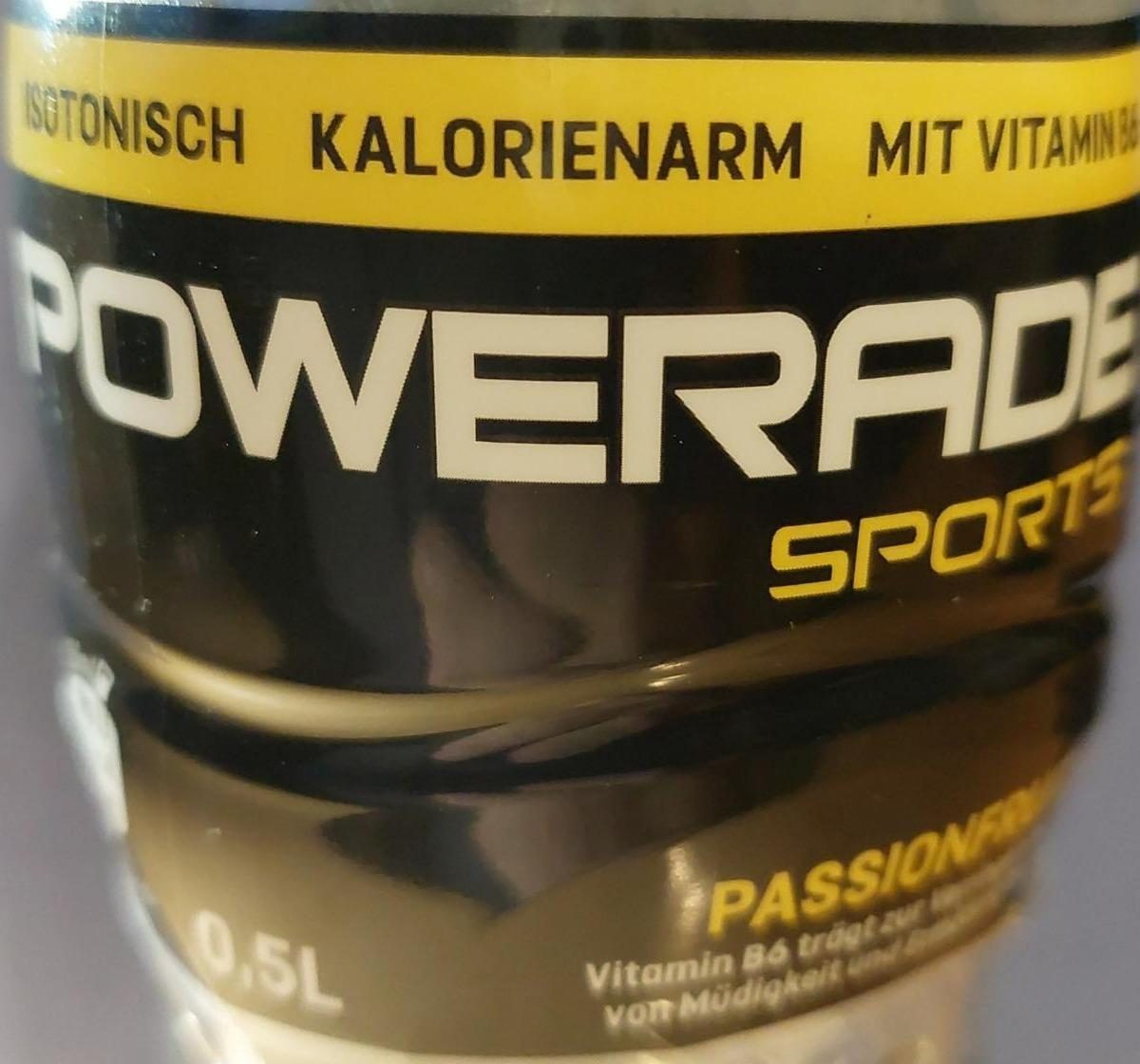 Fotografie - Sports Passionfruit Powerade