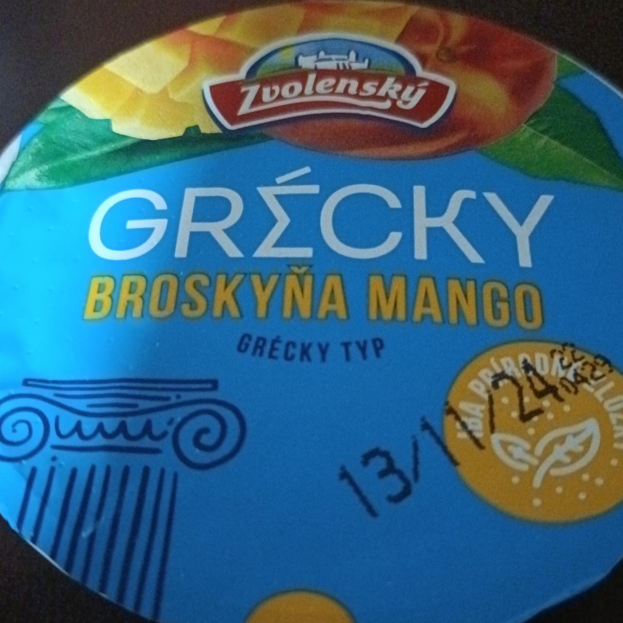 Fotografie - Grécky typ Broskyňa Mango Zvolenský