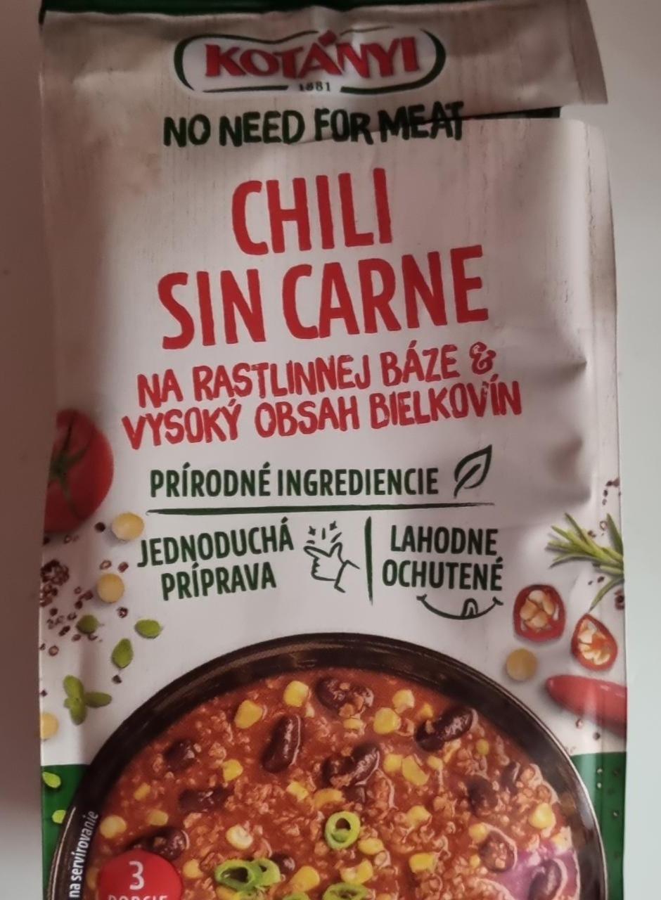 Fotografie - Chili Sin Carne Kotányi