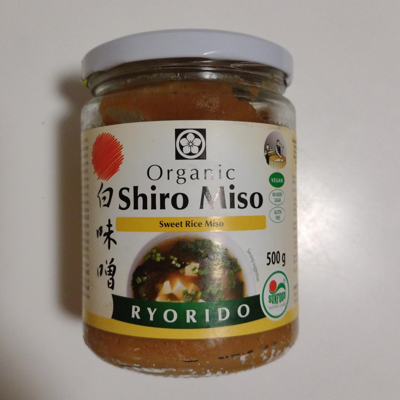 Fotografie - Organic Shiro Miso Ryorido Sunfood