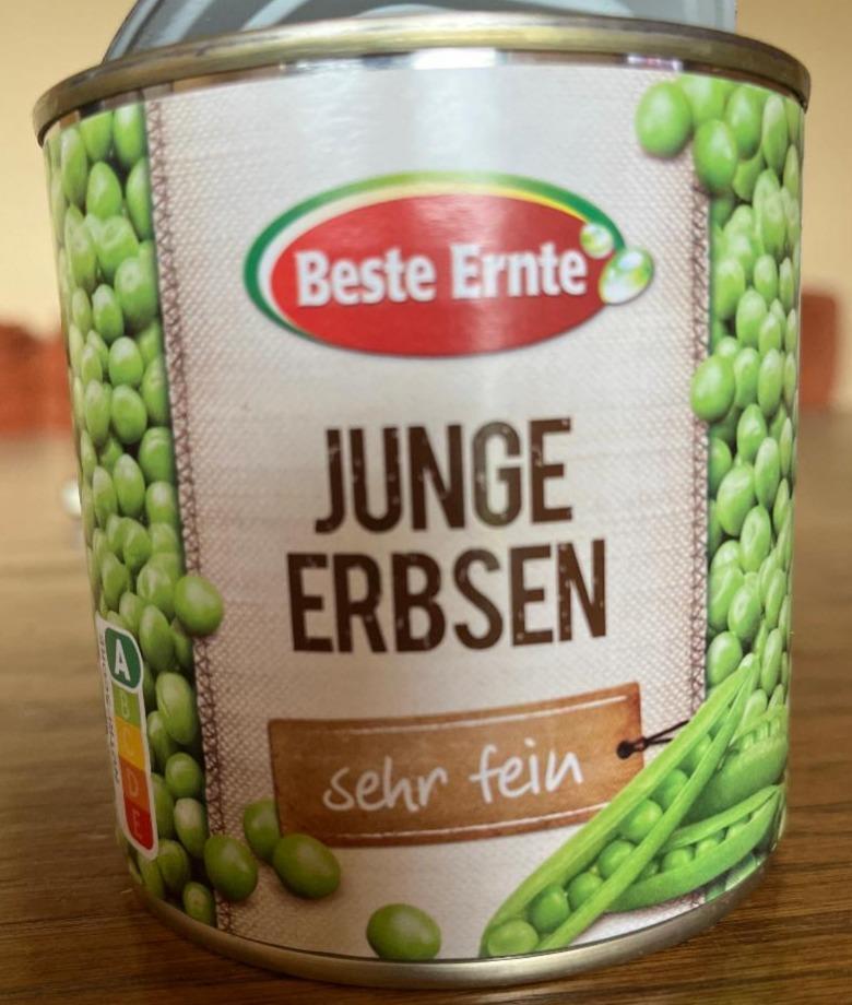 Fotografie - Junge Erbsen Beste Ernte