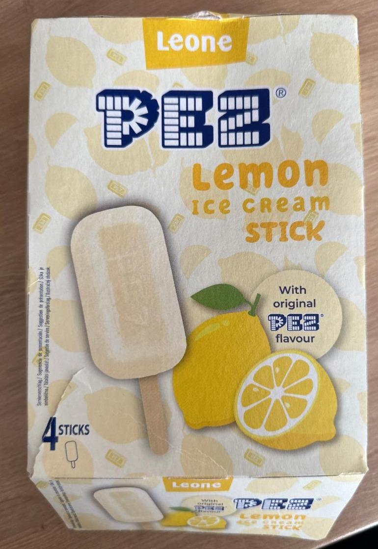 Fotografie - PEZ Lemon ice cream stick Leone