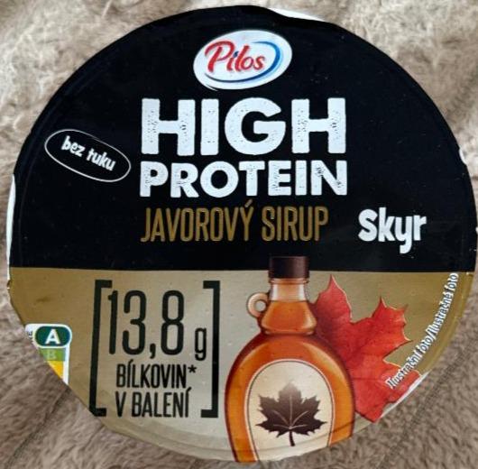 Fotografie - High protein javorový sirup skyr Pilos