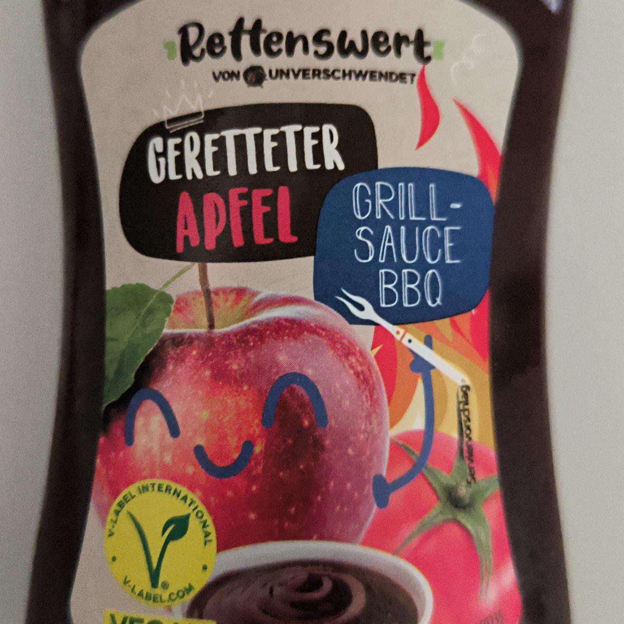 Fotografie - Geretteter Apfel Grill-Sauce BBQ Rettenswert