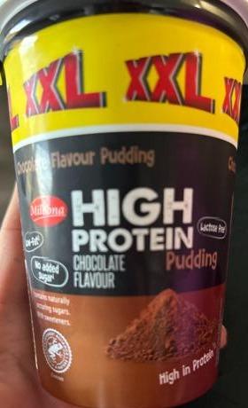 Fotografie - High protein pudding chocolate flavour Milbona