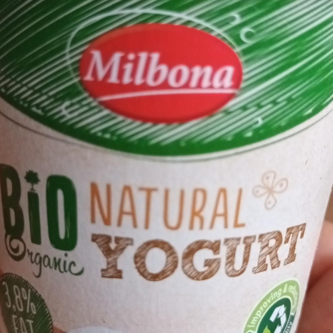 Fotografie - Natural Yogurt Bio Organic Milbona