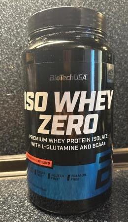 Fotografie - Iso Whey Zero Strawberry BioTechUSA