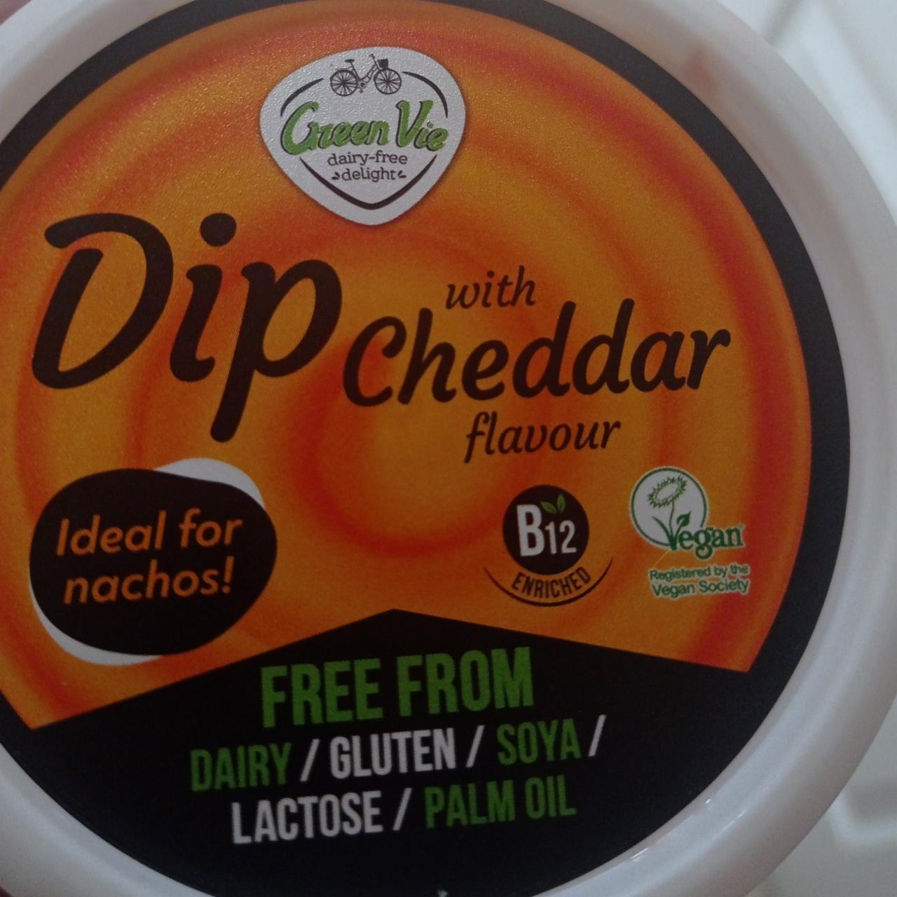 Fotografie - Dip with cheddar flavour Green Vie