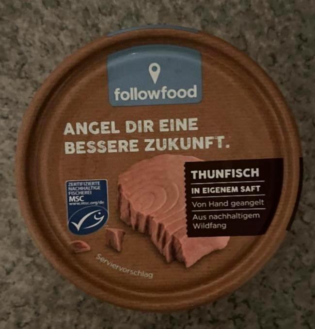 Fotografie - Thunfisch In Eigenem Saft Followfood