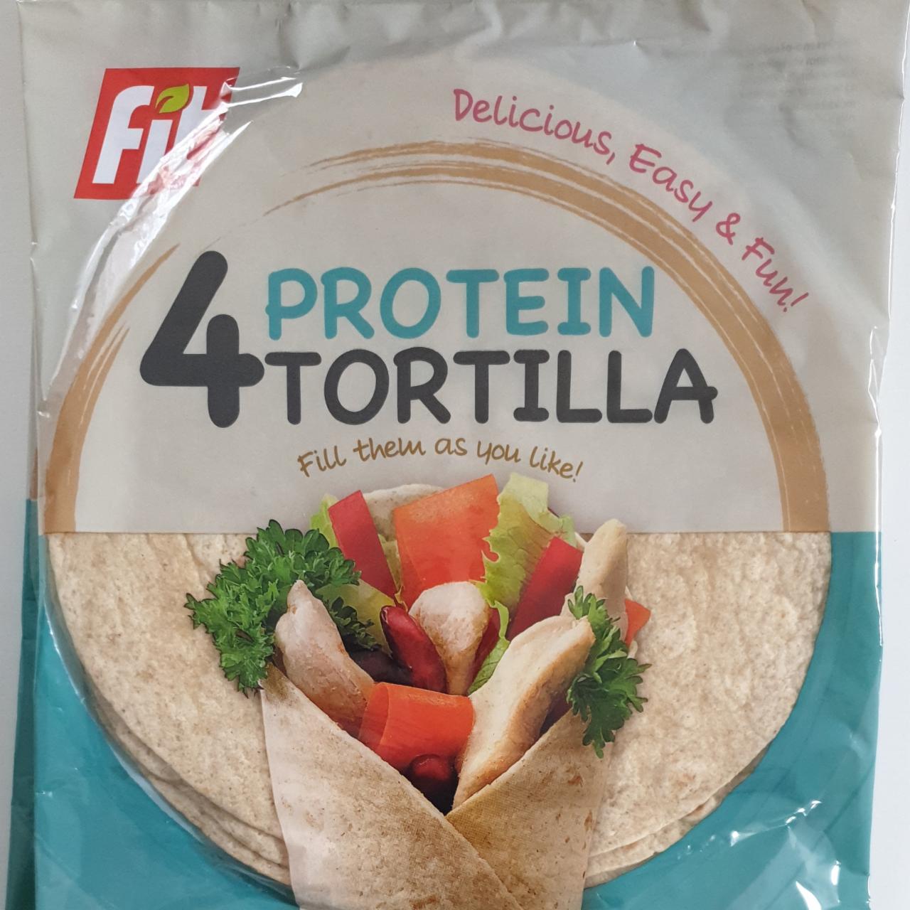 Fotografie - 4 Protein Tortilla Fit