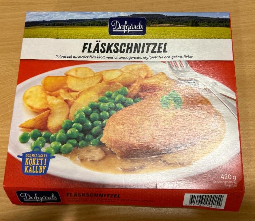 Fotografie - Fläskschnitzel Dafgårds