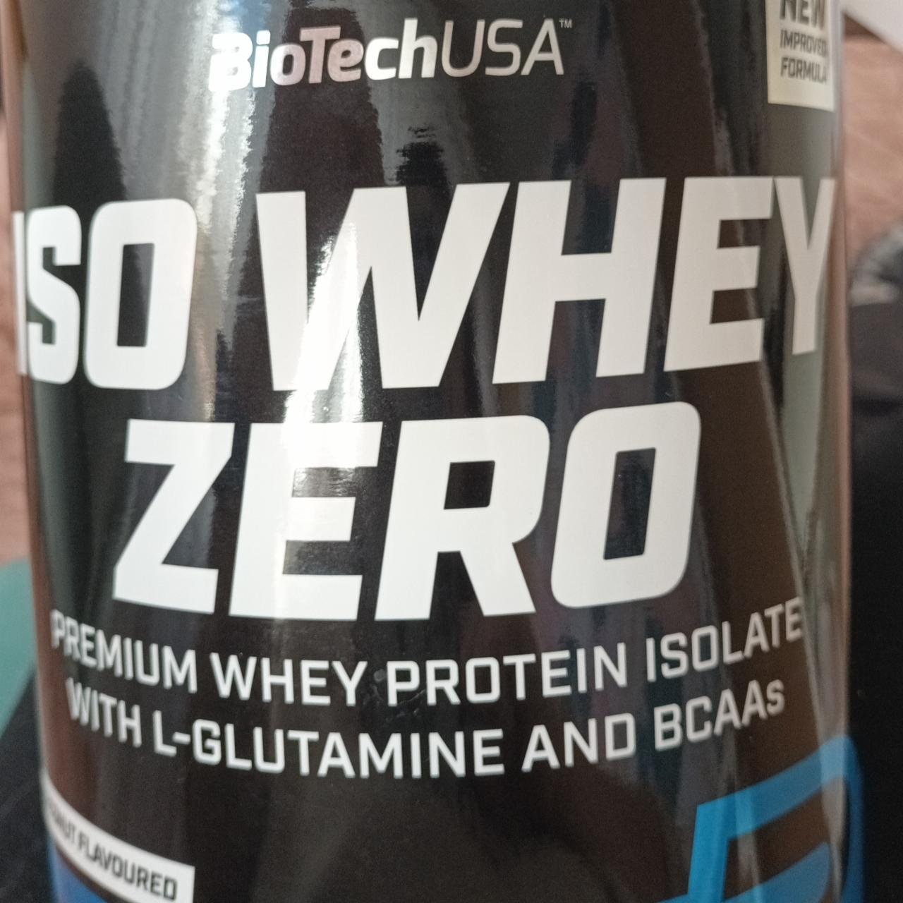 Fotografie - Iso whey zero coconut BioTechUSA