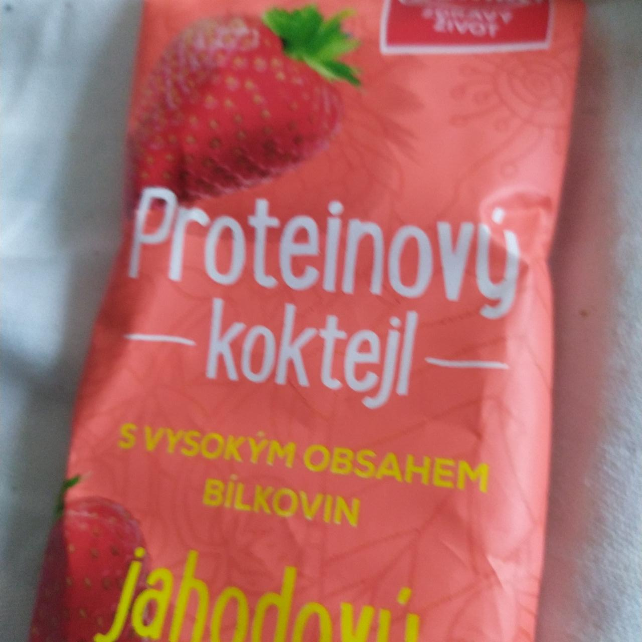 Fotografie - Proteinový koktejl jahodový Semix