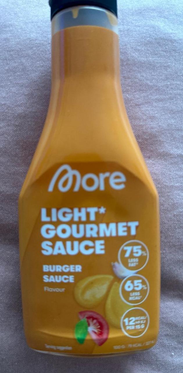 Fotografie - Light Gourment Sauce Burger Sauce More