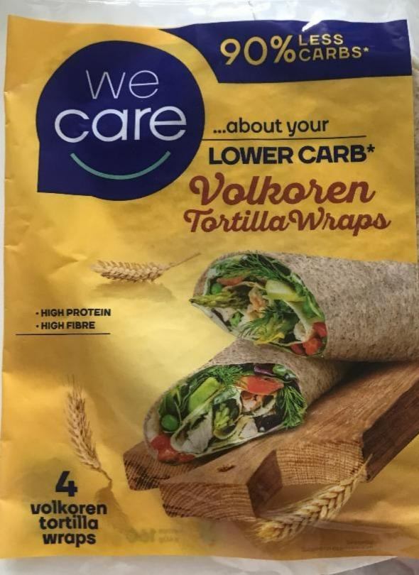 Fotografie - Volkoren Tortilla Wraps We Care