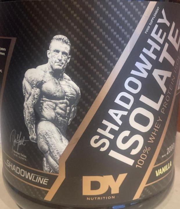 Fotografie - Shadowhey isolate vanilla DY Nutrition