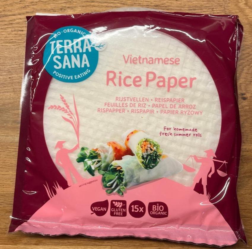 Fotografie - Vietnamese Rice Paper Terra Sana