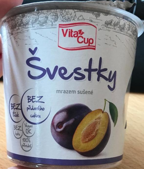 Fotografie - Švestky mrazem sušené Vita Cup