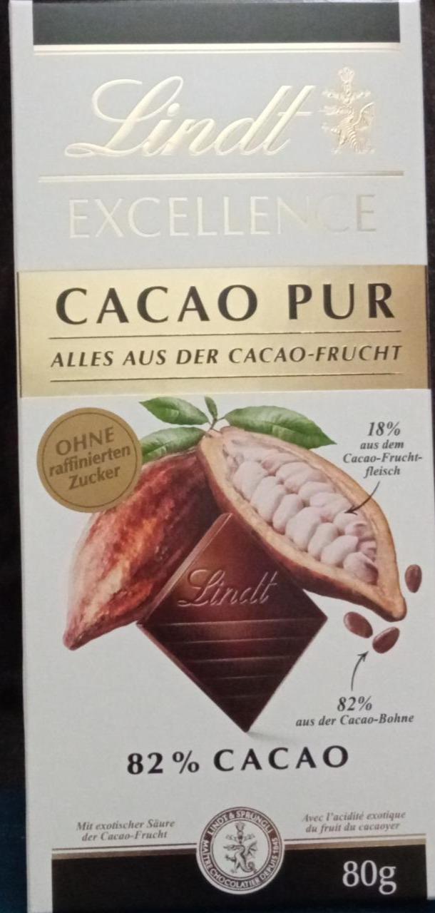 Fotografie - Excellence Cacao Pur 82% Lindt