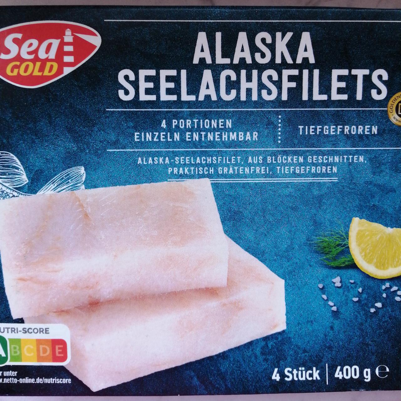 Fotografie - Alaska Seelachsfilets Sea gold