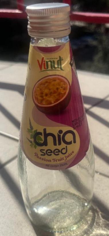 Fotografie - Vinut Chia seed Passion Fruit juice