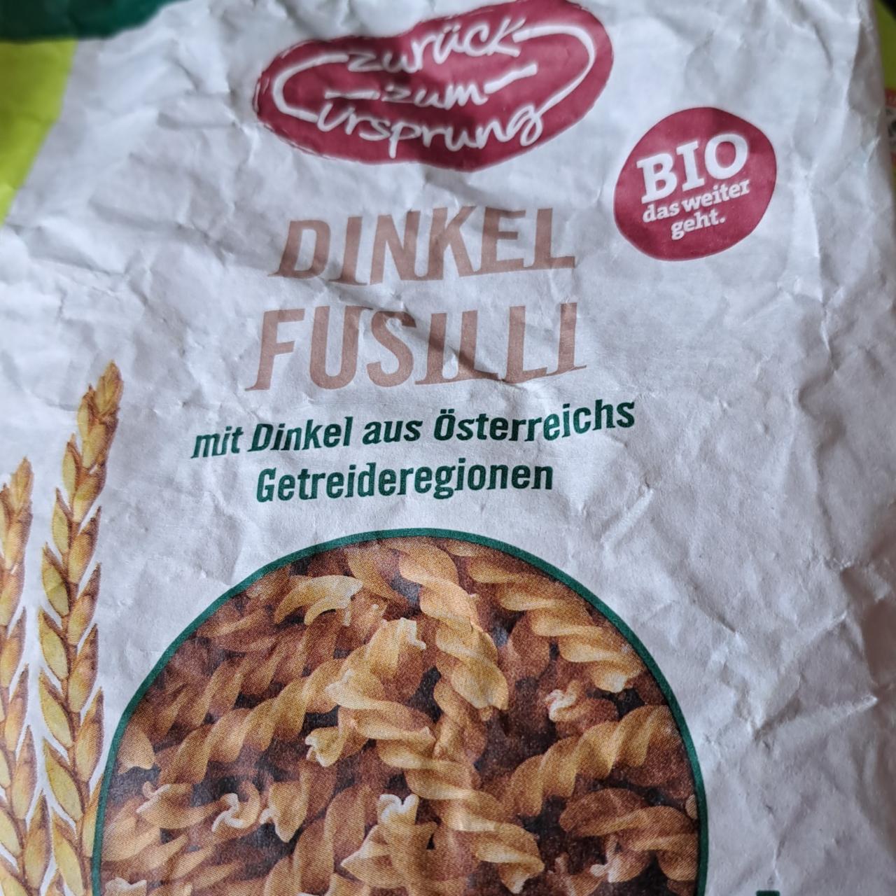 Fotografie - Dinkel Fusilli Zurück zum Ursprung