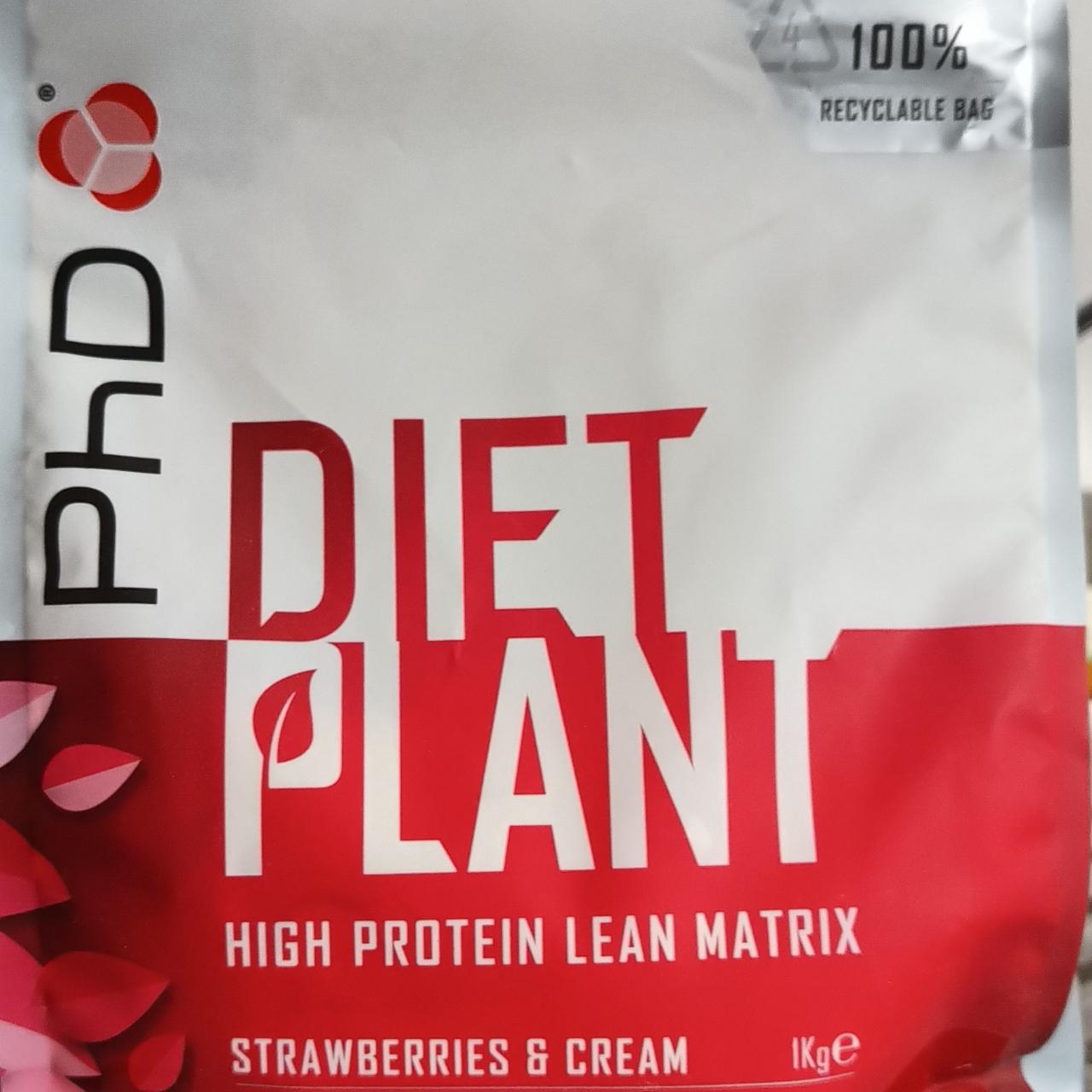 Fotografie - Diet Plant Strawberries & Cream PhD