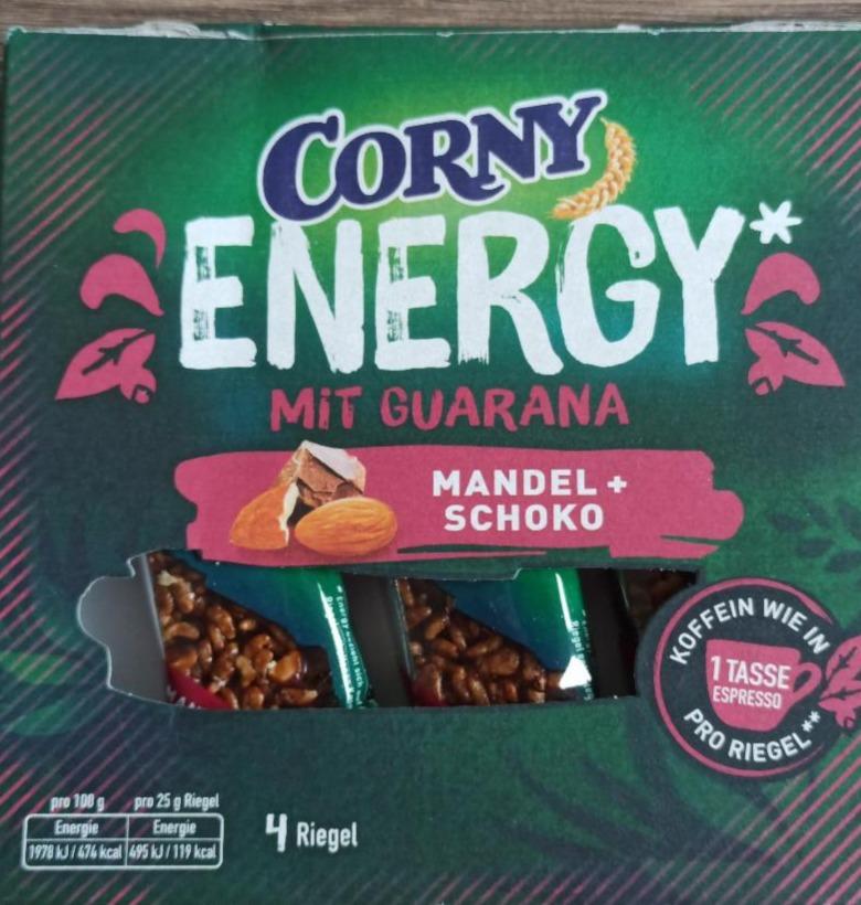 Fotografie - Corny Energy mit Guarana Mandel+Schoko