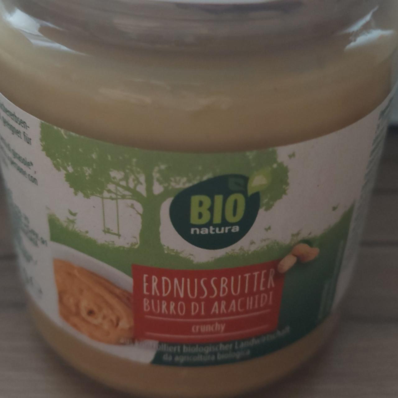 Fotografie - Erdnussbutter crunchy Bio natura