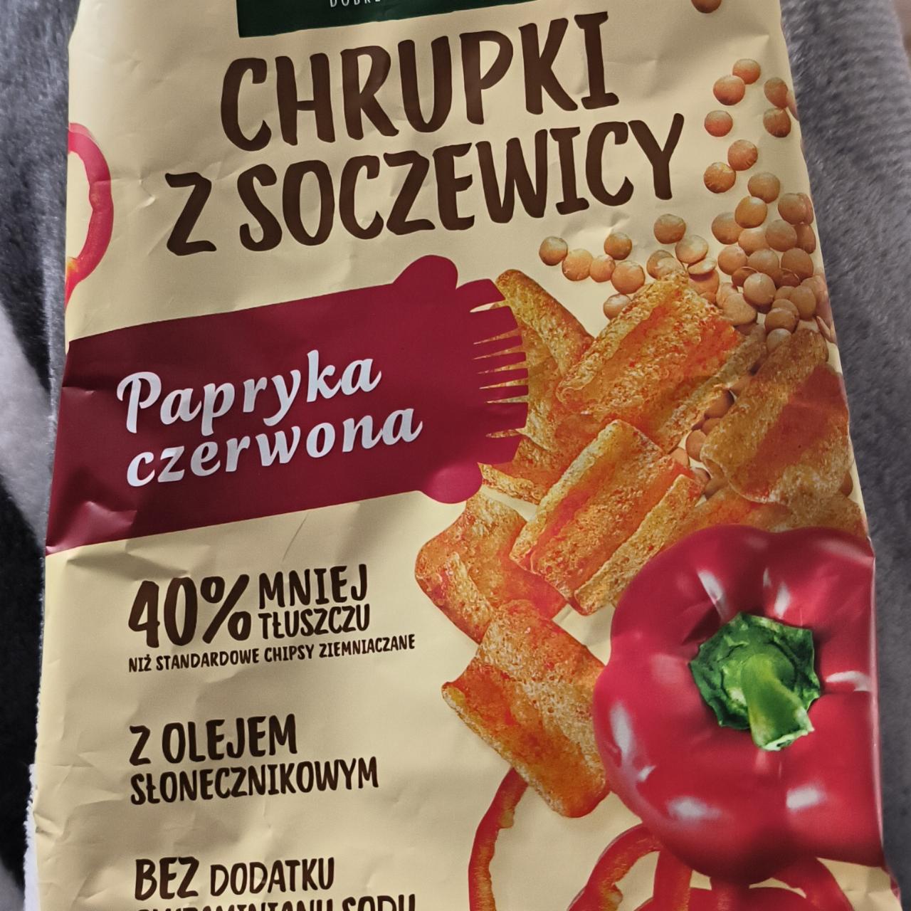 Fotografie - Chrupki z soczewicy Papryka czerwona Przysnacki