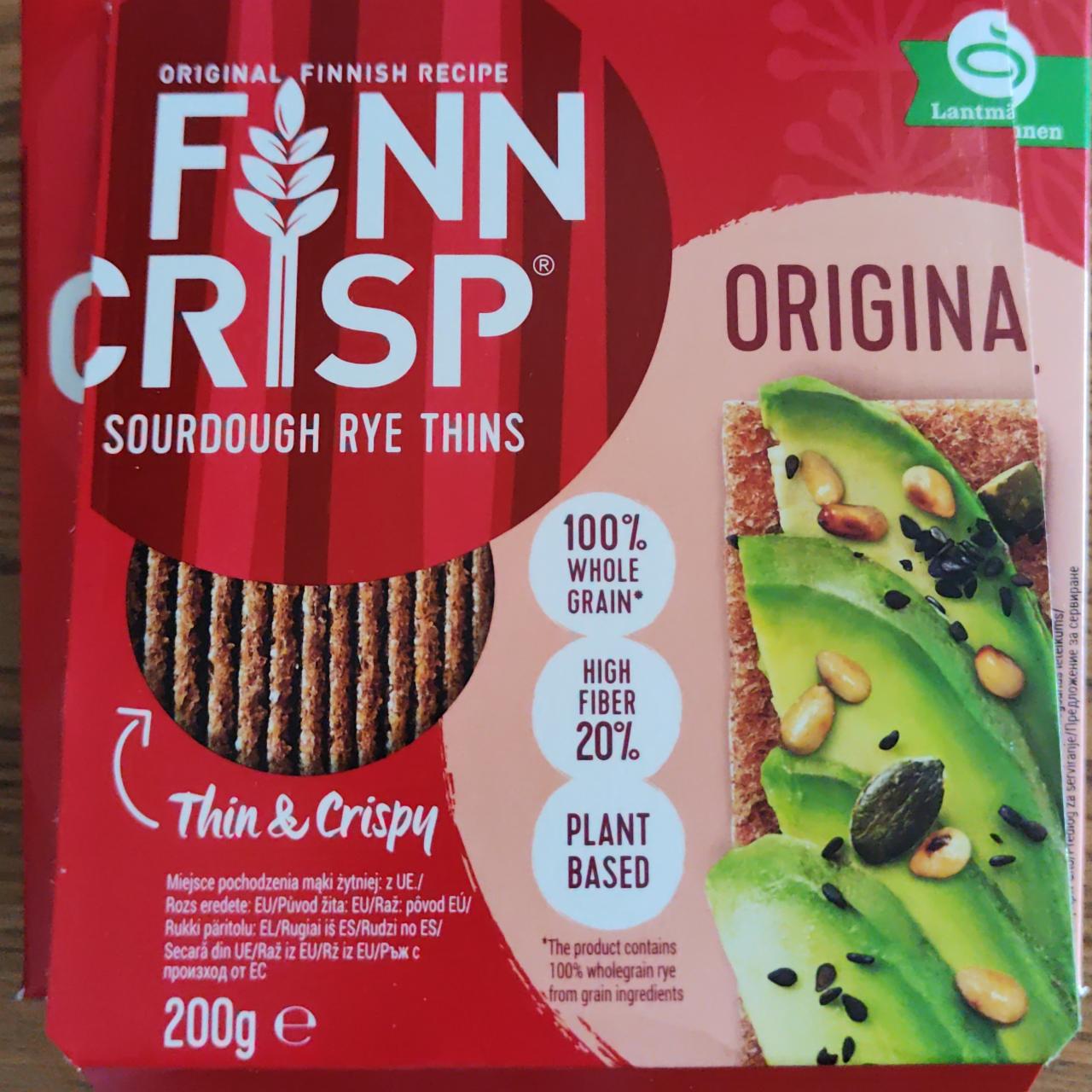 Fotografie - Original sourdough rye thins Finn Crisp