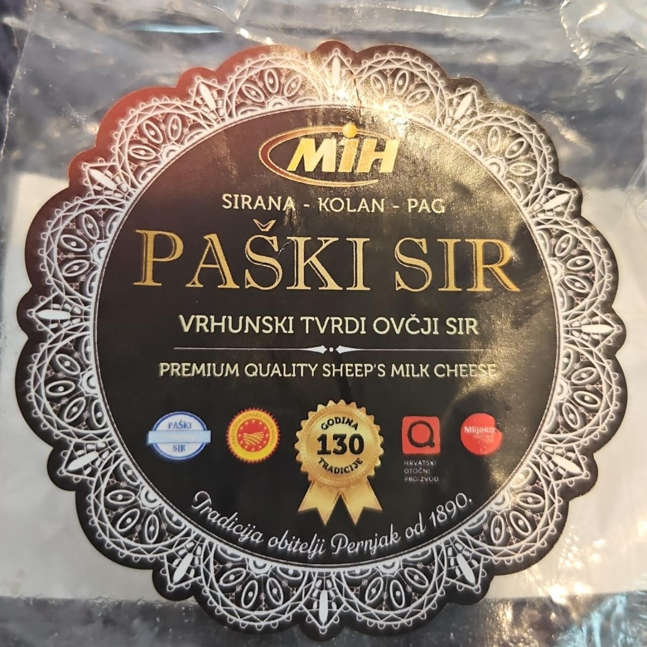 Fotografie - Paški Sir MIH