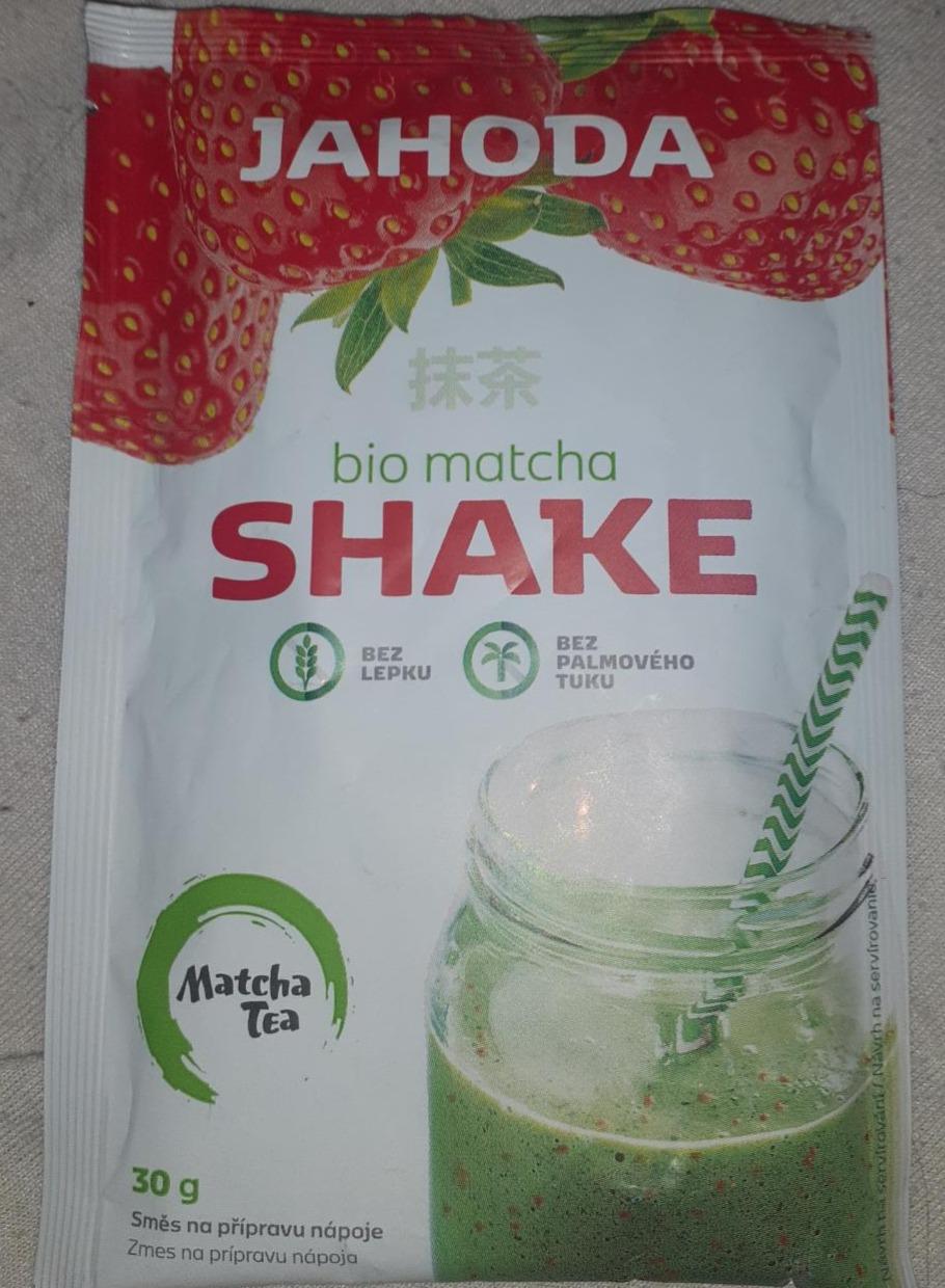 Fotografie - Bio Matcha Shake Jahoda Matcha Tea