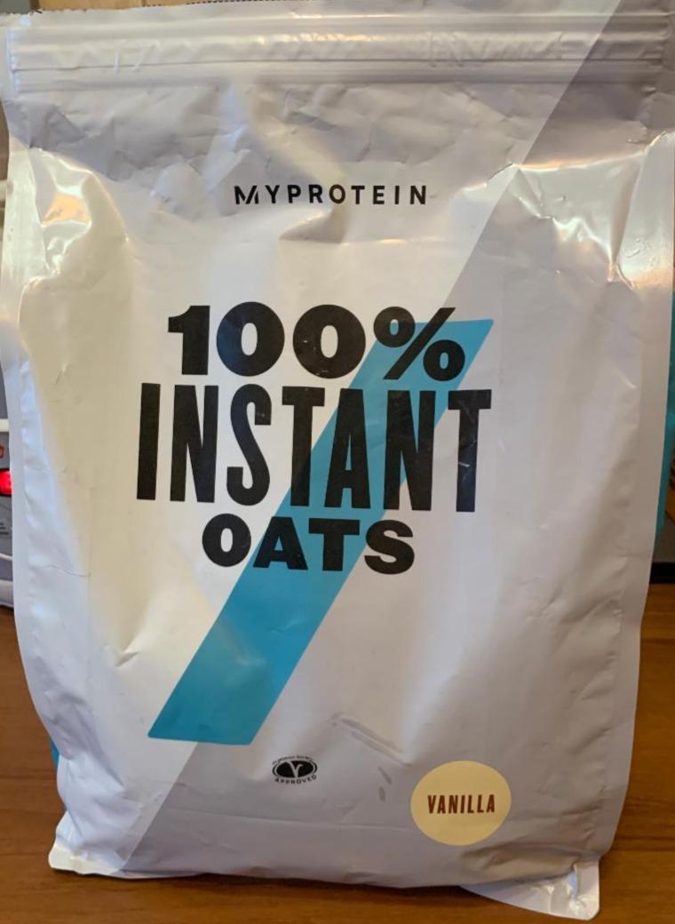 Fotografie - 100% Instant Oats Vanilla Myprotein