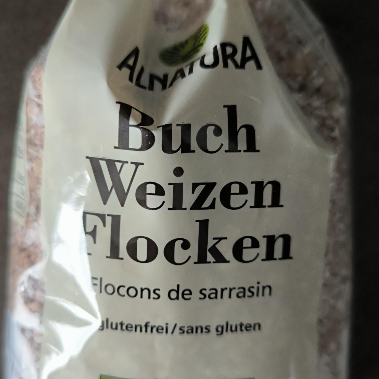 Fotografie - Buch Weizen Flocken Alnatura