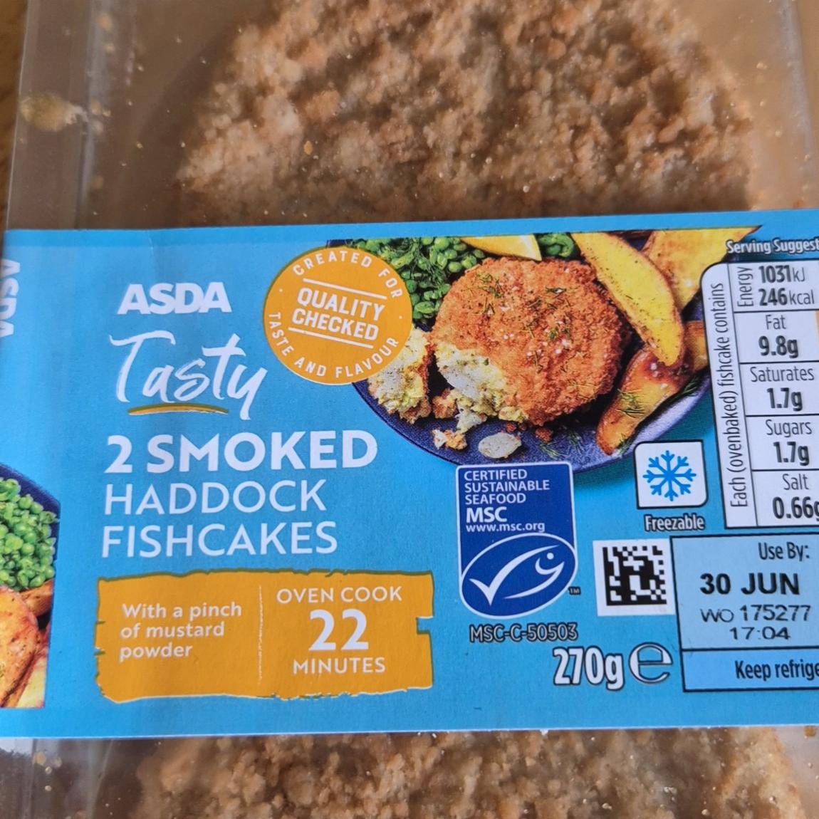 Fotografie - 2 Smoked Haddock Fishcakes Asda